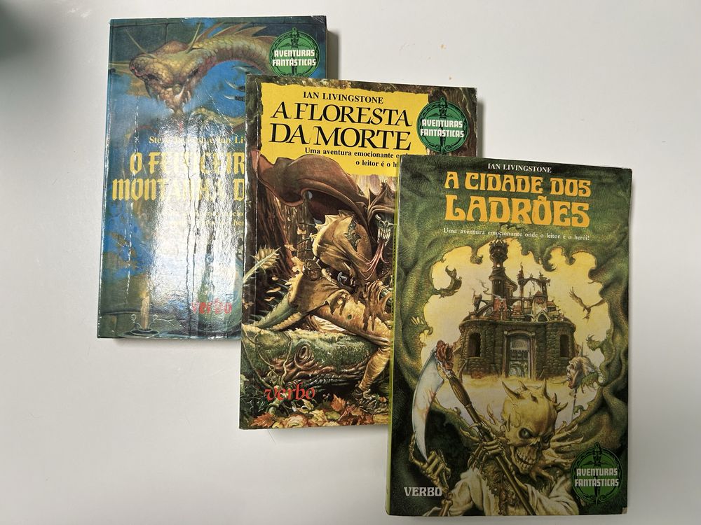 Livros Aventuras Fantasticas