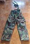 Fato camuflado impermeável